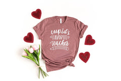 Cupid Teacher Shirt Teacher Valentine Shirt Cupids Favorite Teacher Valentine Teacher Gift Teacher Squad Valentine Cupids Teacher Shirts