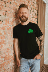 St. Patrick Day Tee, St Patty's Day Shirt, Shamrock Shirt, Irish Tee, Clover Shirt, Lucky Charm Tee, Feeling Lucky Shirt, Pocket Shirt