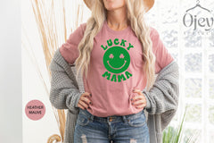 Lucky Mama Shirt, Feeling Lucky Shirt, Lucky Shirt, St Particks Day Tee, Irish Womens Tee, Saint Patricks Day, Gift for her, St Patty's Gift