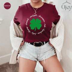St Patrick's Day Shirt, St Patrick's Day Shirt For Women, Feeling Lucky Shirt, Lucky Shirt, Saint Patrick's Day Shirts, St Patrick Tee, Gift