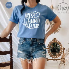 Best Aunt Ever Shirt, Cool Aunt Tee, Gift for Aunt, Cool Aunt Shirt, Auntie Shirt, Favorite Aunt, Best Aunt Gift Tee, Gift for Her