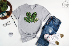 St. Patricks Shirts, St Patrick Heart Shirts, St. Patrick Shirts for Women, Shamrock Heart Shirt, Lucky Irish Shirt, St Patrick Gifts