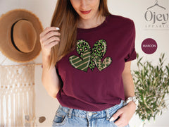 St. Patricks Shirts, St Patrick Heart Shirts, St. Patrick Shirts for Women, Shamrock Heart Shirt, Lucky Irish Shirt, St Patrick Gifts