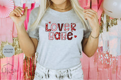 Lover Babe Shirt, Valentine Lover Shirt, Valentine Shirt for Women, Valentine Day Shirt, Valentine Day Gift, Cute Valentine Shirt