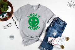 Lucky Mama Shirt, Feeling Lucky Shirt, Lucky Shirt, St Particks Day Tee, Irish Womens Tee, Saint Patricks Day, Gift for her, St Patty's Gift