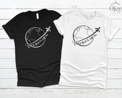 So Much World So Little Time Shirt, Vacation Shirts, Traveler Tshirt, Explore Shirt, Road Trip Shirt, Outdoor Shirt, Couples Travel Gifts