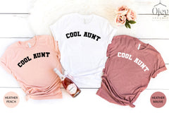 Cool Aunt Shirt For Women, Birthday Aunt Shirt, Cute Aunt T-Shirt For Auntie, New Aunt Shirt, 2024 Auntie Tshirt, Cool Aunt Gift From Nephew