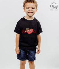 Mr Steal Your Heart Shirt -  Toddler Valentine Tee - Retro Valentine T-Shirt