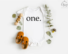 One Birthday Shirt, Bodysuits For Babies, First Birthday Outfit, Toddler Birthday Shirt, Baby Bodysuit, Cute Birthday Shirt, 1st Birthday