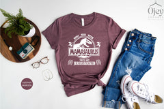 Don't Mess With Mamasaurus And Papasaurus Shirts, Dinosaur Mama Shirt, Funny Family Shirts, Dinosaur Papa T-Shirt, You'll Get Jurasskicked