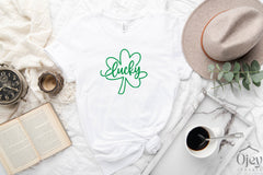 St. Patrick Day Tee, St Patty's Day Shirt, Shamrock Shirt, Irish Tee, Clover Shirt, Lucky Charm Tee, Feeling Lucky Shirt