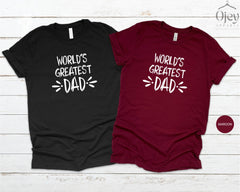 World's Greatest Dad Shirt, Best Dad Tshirt, Husband Shirt, Dad Love Shirt, Gift for Grandpa, Dad Birthday Shirt, Father Day Gift, Dad Shirt