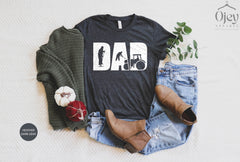 Farm Dad Shirt, Farmer Shirt Men, Farmer Gift Dad, Father's Day Shirt, Retro Dad Tee, Farming Tshirts For Father, Gifts From Daughter To Dad