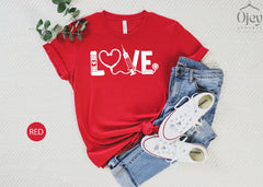Nurse T-Shirt, Nurse Love Shirt, Gift For Nurse T-shirt, Nursing Grad Shirt, Rn Shirt,  Nurse Assistant Tee, Stethoscope Nurse Shirt Gift