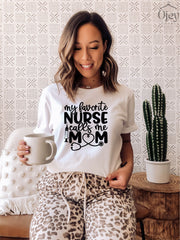 Daughter Nurse Shirt, ER Nurse, Favorite Nurse Shirt, ER Nurse Shirt, Nurse Grad Gift, Gift for Daughter, Nurse Shirt, National Nurse Week