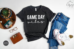 Game Day Shirt, Game Day Vibes, Game Day Football Shirt, Football Mom Shirt, Football Tshirt Men, Football Tshirt Women, Player Tee