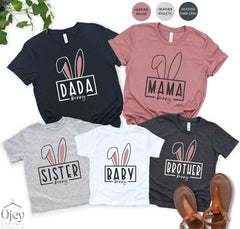 Family Easter Shirts, Easter Bunny Shirt, Custom Easter Shirt, Mama Bunny Shirt, Easter Tees, Easter Gift Shirt, Bunny Shirt, Baby Bunny