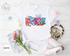 Nurse Easter Shirts, Easter Shirts for Nurse, Nurse Easter Gift, Easter Day Nurse Shirts, Nurse Bunny Shirts, Funny Nurse Easter Shirt