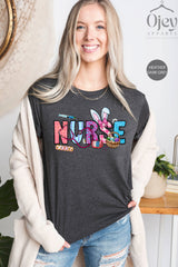 Nurse Easter Shirts, Easter Shirts for Nurse, Nurse Easter Gift, Easter Day Nurse Shirts, Nurse Bunny Shirts, Funny Nurse Easter Shirt