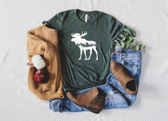 Moose Shirt, Moose Shirt for Women, Moose T-Shirt, Moose Camp Shirt Moose Lover Shirt  Kids Moose Shirt  Mountain Moose Shirt Moose Gift Tee