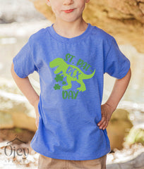 Boys St. Patrex Day Shirt, Dinosaur St. Patrick Shirt, St. Patrick Day Shirt, Boys St. Patrick Gift