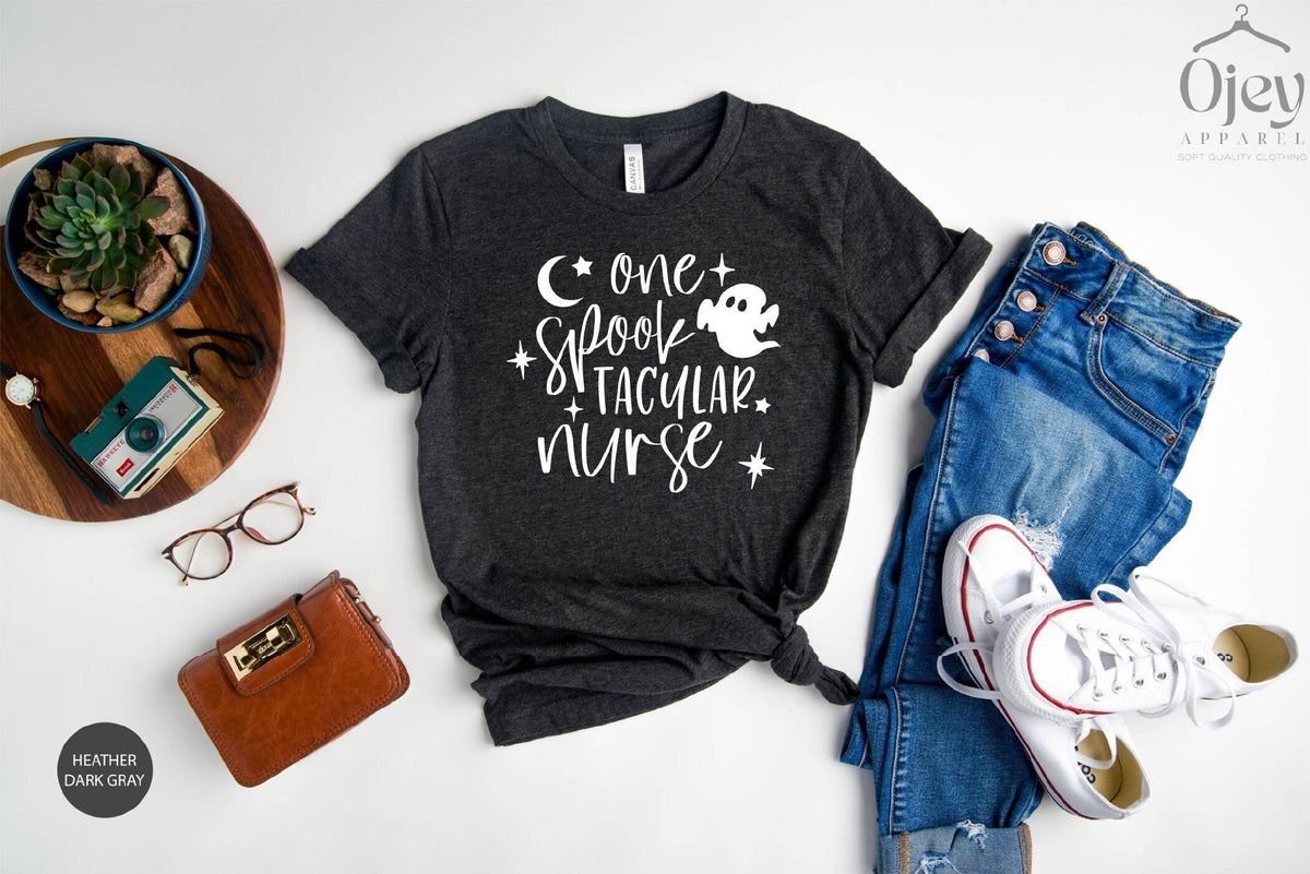 Spooky Nurse Shirt ,One Spooktacular Nurse, Nurse Shirts, Nurse Halloween Party, Nurse Halloween Shirt, Halloween Nurse ,Halloween Gift