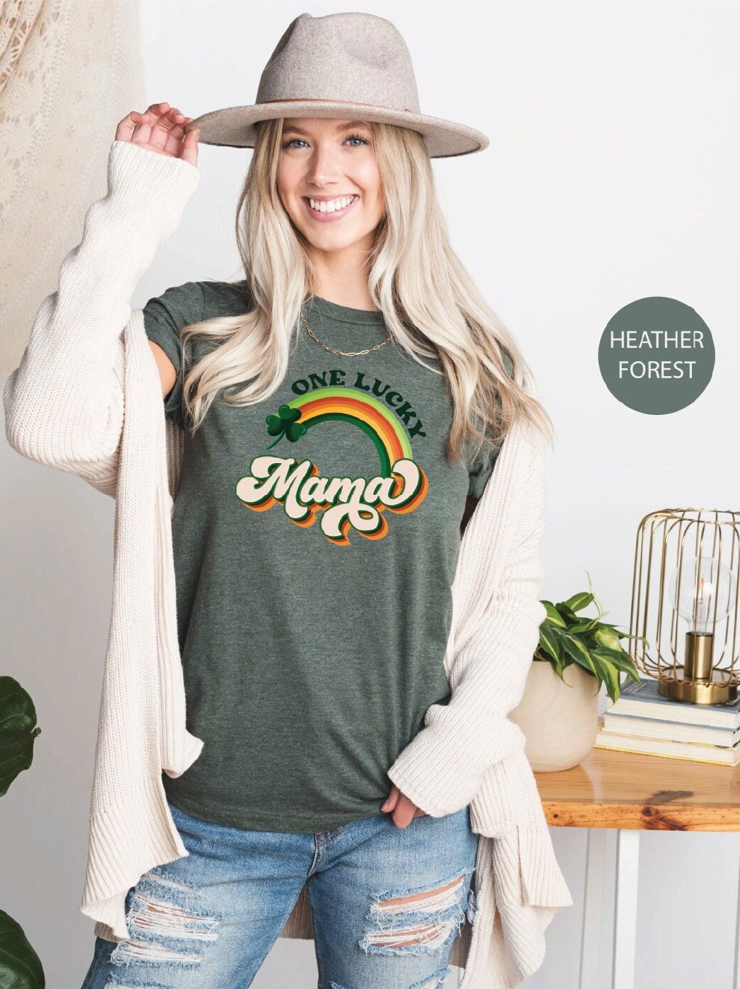 Lucky Mama Shirt, St. Patrick Mom Shirt, One Lucky Mama Shirt, St. Patrick Day Shirt, St Patrick Shirt for Mom