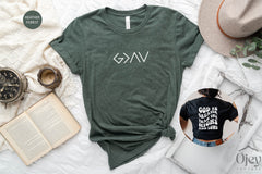 God is Greater T-Shirt, Religious Shirt, Christian Shirt, God Shirt, Church Gift, Faith Shirts, Christian Apparel, Retro Christian Shirt