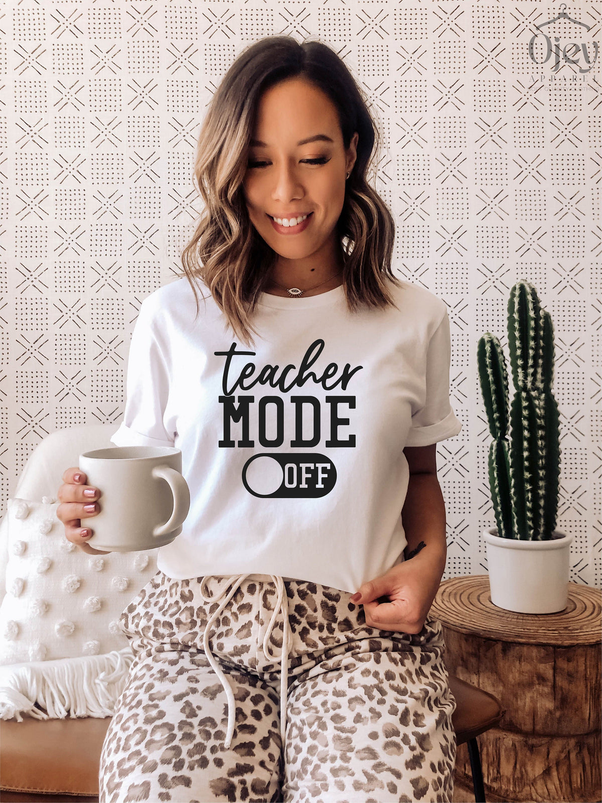Teacher Mode Off T-shirt,  Vacay Mode Tee, Teacher Vacation  Shirt, Teacher Tee for Women, Matching Teacher Tee, Teacher Appreciation Tee,