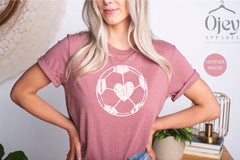 Retro Soccer Shirt - Soccer Ball Shirt - Soccer Shirt - Soccer Mom Shirt - Gifts for Mom - Gifts for Her - Mama Shirt - Soccer Team Gift -