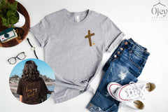 Jesus Has My Back Shirt, Christian T-Shirts, Religious Shirts, Christian Gifts, Faith T-Shirts, Christian Apparel, Jesus Lover Shirts