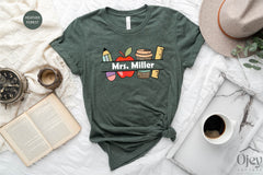 Custom Teacher Shirt, Personalized Teacher Shirt, Teacher Name Shirt, Elementary teacher Shirt, Elementary Teacher Gift, Gift for Teacher