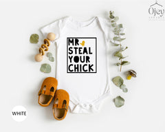 Boys Easter Shirt, Mr. Steal Your Chick Shirt, Funny Easter Shirt, Toddler Easter Shirt, Baby Easter Bodysuit, Easter Day Outfit