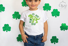 Boys St. Patrex Day Shirt, Dinosaur St. Patrick Shirt, St. Patrick Day Shirt, Boys St. Patrick Gift