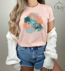 He is Risen Shirt, Matthew 28:6 Shirt, Christian Easter Shirts, Easter Sunday Shirts, Christian Apparel, Faith Shirts, Christian Gift Shirt