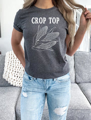 Farm Girl Shirt, Farming Shirt, Crop Top Shirt, Corn Crop Shirt, Farm Birthday Shirt, Farmer Shirt Gift, Farmer T-shirts, Farm Life Shirt