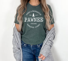 Pawnee Vintage Shirt, Parks & Rec Shirt, Vintage Shirt, Retro Shirt, Women's Shirt, Men's Shirt, Sebastian Shirt, Pawnee, Nature Shirt, lore