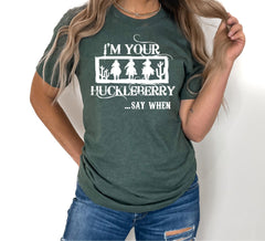 I'm Your Huckleberry Shirt, Country Shirt, Doc Holiday, Country Girl Shirt, Country Southern Shirt, Cowgirl Shirts, Huckleberry Shirt Gift