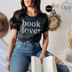 Book Lover Shirt, T Shirt For Bookworm, T-Shirt Gift for Book Lover, Unisex Kids and Adults T Shirt, Bookworm Gift Ideas, Unisex Gift Tee
