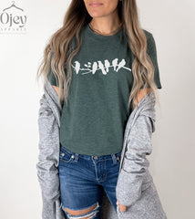 Birds Shirt, Birds on Wire Shirt, Women Bird Shirt, Kids Bird Shirt, Bird Lover Shirt, Bird Gift Shirt, Bird T-Shirt, Birthday Bird Gift