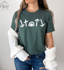 Christian TShirt, He Came He Died He Rose Shirt, Christian Shirt Gift, Jesus Faith Tees, Religious Shirts, Bible Verse Shirt, Faith Shirt