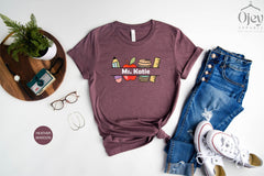 Custom Teacher Shirt, Personalized Teacher Shirt, Teacher Name Shirt, Elementary teacher Shirt, Elementary Teacher Gift, Gift for Teacher