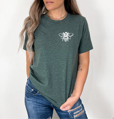 Bee T-shirt, Beekeeper Shirt, Pocket Bee Shirt, Insect Shirts, Earth Day Shirts, Beekeeper Gift, Bee Lover Shirt, Save the Bees Shirt Gift