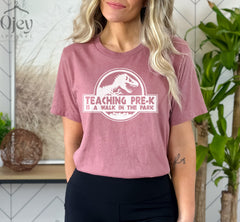 Pre-K Teacher Shirts, Funny Pre-k Shirts , Pre-K Teacher Shirt Gift, Pre K Dinosaur Shirt , Teacher Shirt Gifts, Teacher Appreciation Gifts