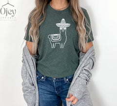 Llama Fiesta Shirt, Cinco De Mayo Shirts, Llama Shirts for Cinco De Mayo, Fiesta Shirt, Cinco De Mayo Family, Funny Cinco De Mayo Shirts