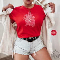 Heart Anatomy Shirt, Nursing School Shirt, Nursing Student Shirt, Nursing Gifts, Anatomical Heart, School Nurse Shirt, Nurse Tee