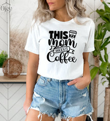 This Mom Needs Coffee T-Shirt, Coffee Lover Mom Shirt, Mom T-Shirts, Cute Mama Shirt, Retro Mom Shirt, Womens Clothing, Mother's Day Gift