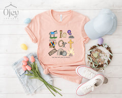 He is Risen Easter Shirt, He is Risen Shirt, Religious Shirts, Christian Gifts, Easter Shirt Gift, Easter Story Shirt, Easter Story T-Shirt