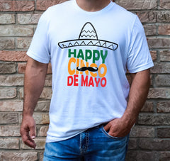 Cinco De Mayo, Sombrero Hat and Mustache Shirt for Cinco De Mayo, Happy 5 de Mayo Shirt Gift, Funny Shirt for Him or Her, Gift for Latino