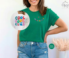 Cool Book Club Shirt, Book Lover Shirt,  Booktrovert Shirt, Cute Book Lover Shirt, Librarian Shirt, Reading Teacher Shirt, Reader Shirt